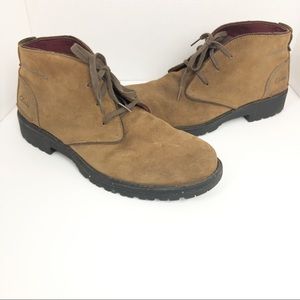 Clarks Leather Lace Up Chukka Boot